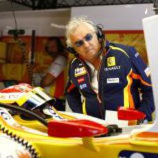 Briatore habla con Fernando Alonso