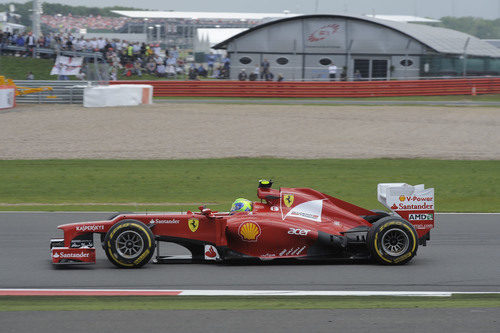 Felipe Massa fue consistente durante todo el GP de Gran Bretaña