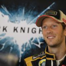 Romain Grosjean, una sonrisa de película