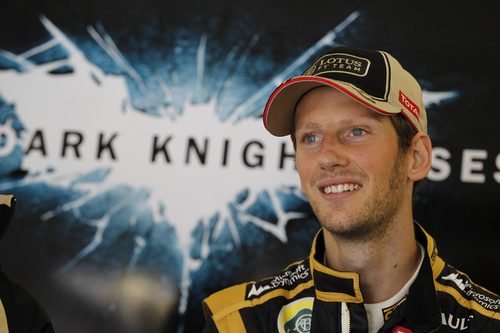 Romain Grosjean, una sonrisa de película