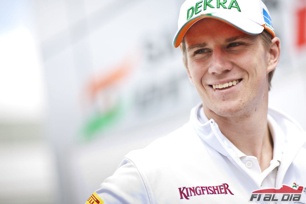 La sonrisa de Nico Hülkenberg