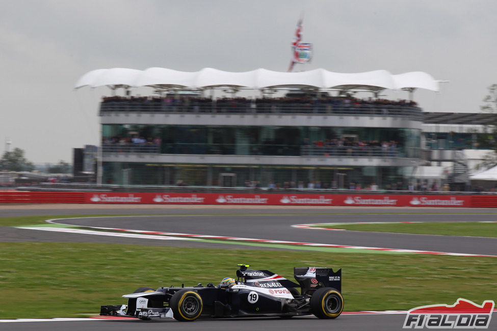 Bruno Senna disputa los Libres 3 con los blandos