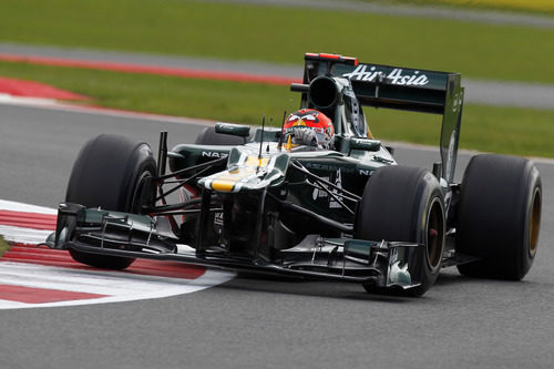 Heikki Kovalainen probó los medios en los Libres 3 de Silverstone
