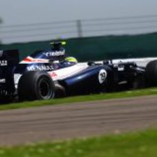 Bruno Senna rueda con su FW34 GP Gran Bretaña 2012