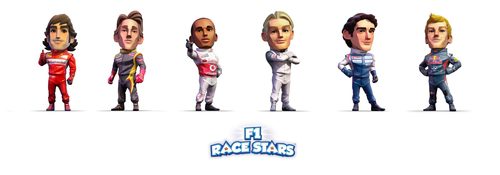Las estrellas de 'F1 Race Stars'