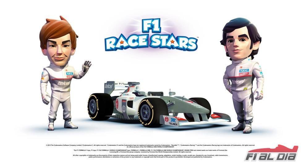 Equipo Sauber en 'F1 Race Stars'