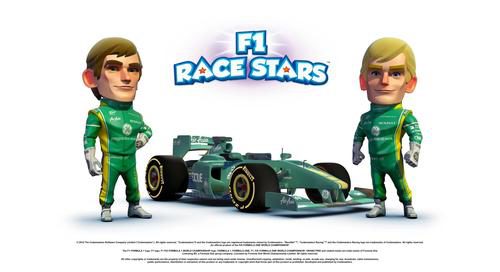 Equipo Caterham en 'F1 Race Stars'