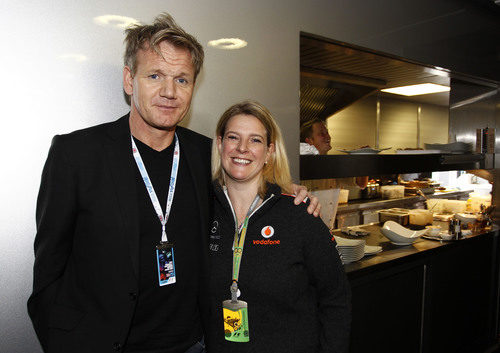 Gordon Ramsay, con McLaren en Silverstone