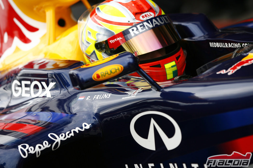 Robin Frijns debuta al volante de un Fórmula 1