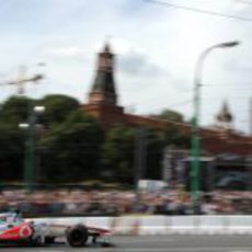 McLaren también estuvo presente en Moscú
