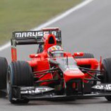 Timo Glock completa la jornada de viernes en Hockenheim