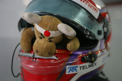 La mascota de Kamui Kobayashi