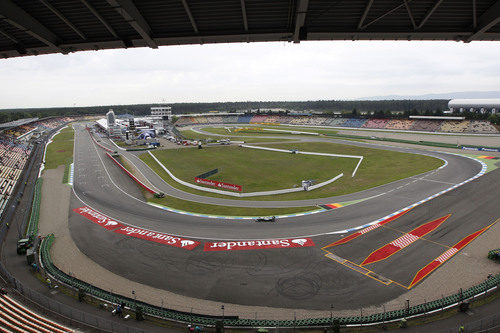 Plano general del estadio de Hockenheim