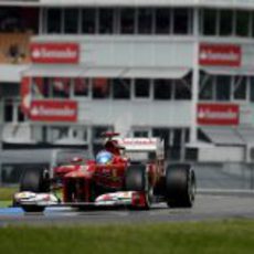 El estadio de Hockenheim recibe a Fernando Alonso