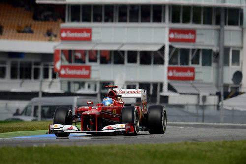 El estadio de Hockenheim recibe a Fernando Alonso