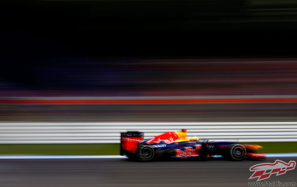 Sebastian Vettel vuela en la clasificación de Hockenheim
