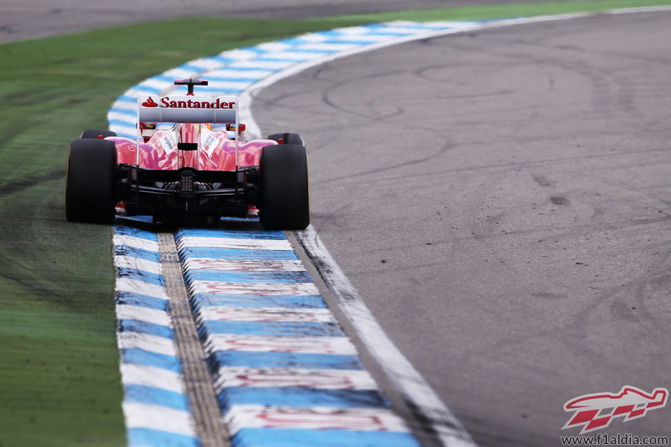 Fernando Alonso lidera del GP de Alemania 2012