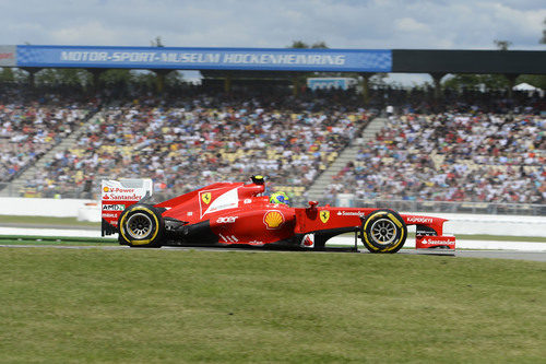 Felipe Massa terminó 12º el GP de Alemania 2012