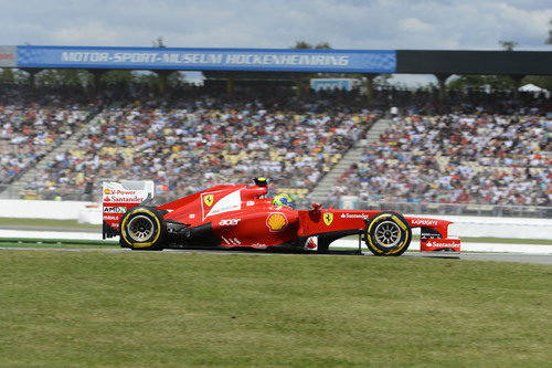 Felipe Massa terminó 12º el GP de Alemania 2012