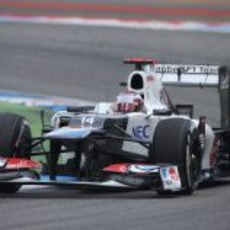 Kamui Kobayashi terminó cuarto el GP de Alemania 2012