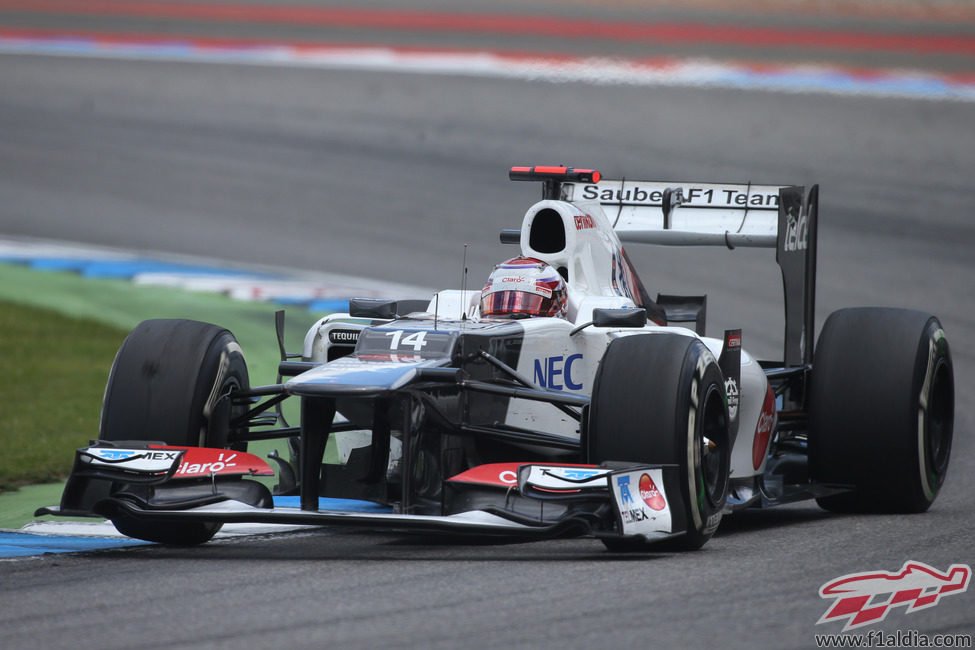 Kamui Kobayashi terminó cuarto el GP de Alemania 2012