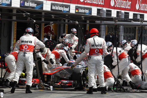 McLaren logró el 'pit stop' más rápido de la historia de la F1