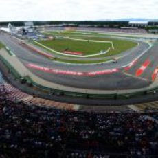 Zona del estadio en Hockenheim 2012