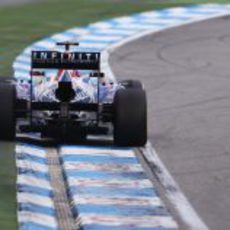 Mark Webber no tuvo mucho ritmo en Hockenheim