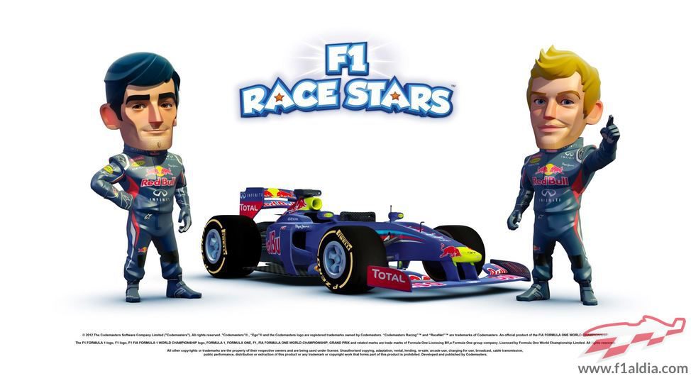 Equipo Red Bull en 'F1 Race Stars'