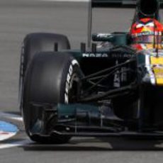 Heikki Kovalainen completa la Q1 en el GP de Alemania