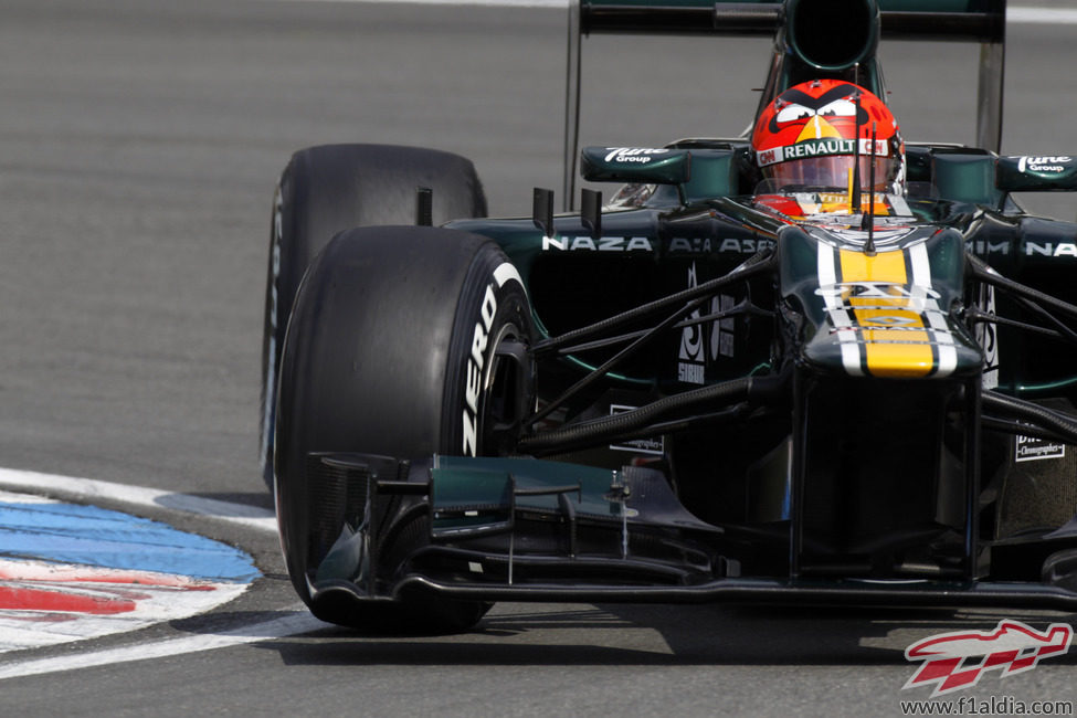 Heikki Kovalainen completa la Q1 en el GP de Alemania