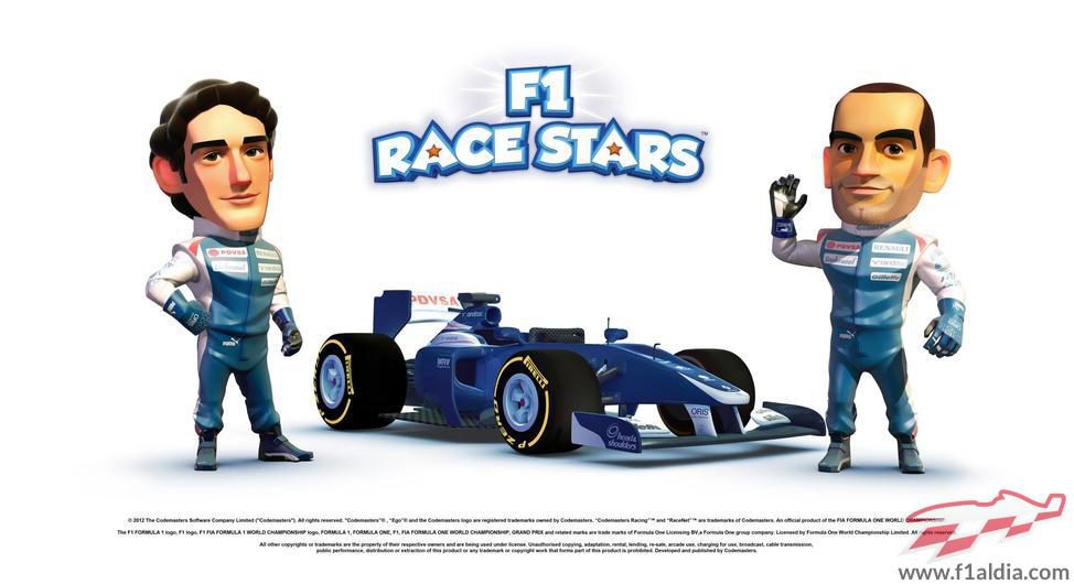 Equipo Williams en 'F1 Race Stars'