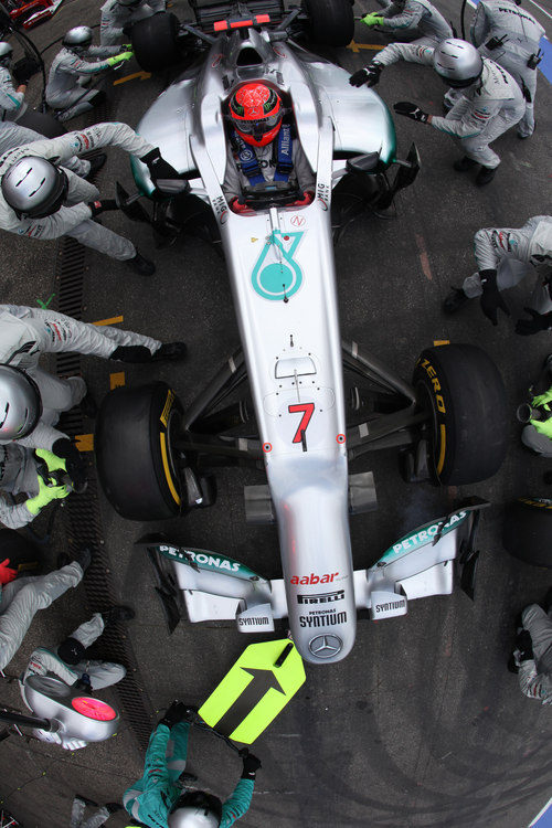 Pitstop de Michael Schumacher