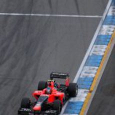 Charles Pic destacó en el Gran Premio de Alemania