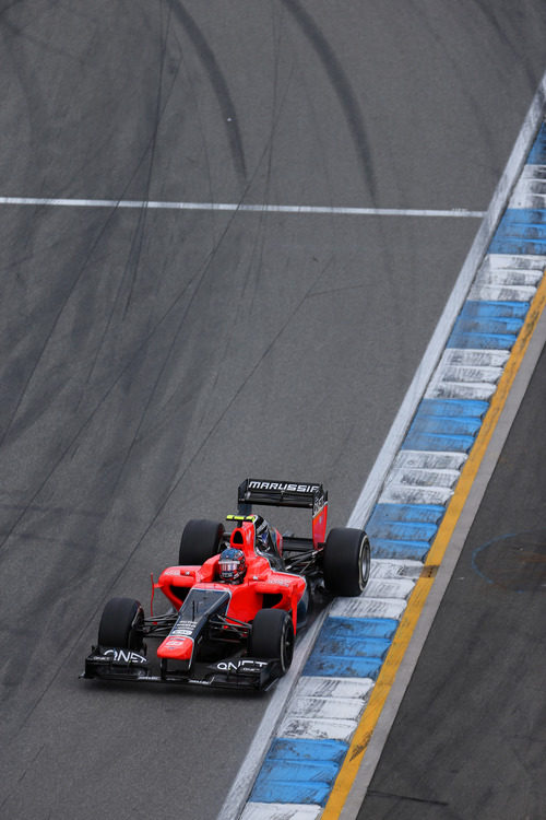 Charles Pic destacó en el Gran Premio de Alemania