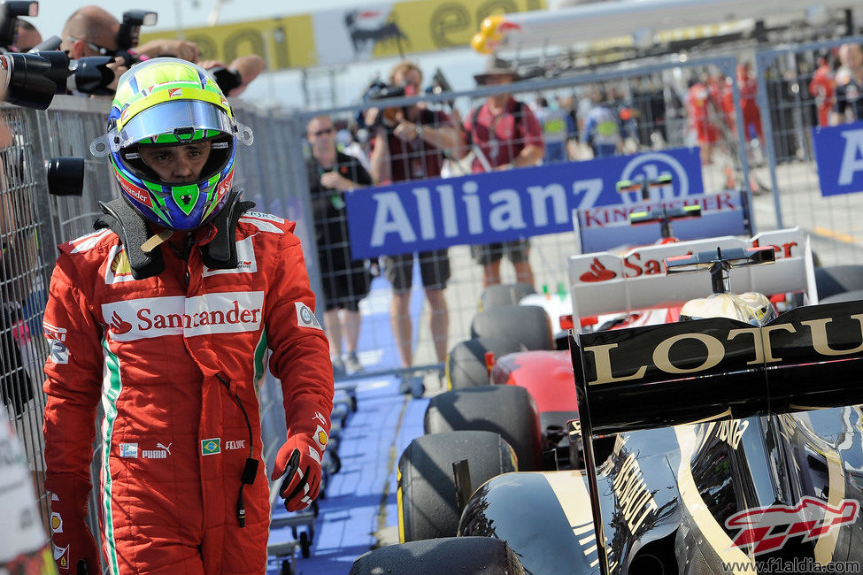 Felipe Massa finalizó séptimo en la clasificación