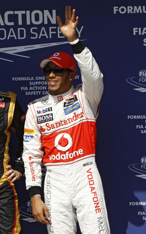 Lewis Hamilton consiguió la pole en el Gran Premio de Hungría 2012