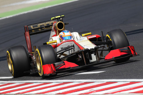 Narain Karthikeyan completa la Q1 en la clasificación de Hungría