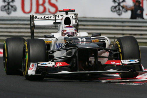 Kamui Kobayashi saldrá 15º en la carrera de Hungría