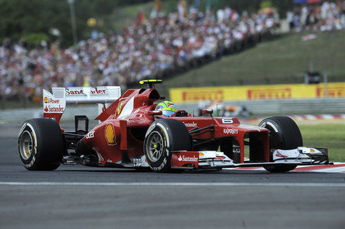 Felipe Massa terminó noveno en Hungaroring
