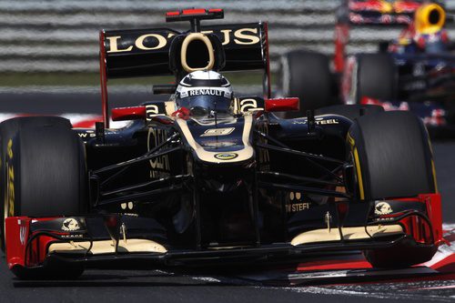 Kimi Räikkönen tuvo muy buen ritmo en Hungaroring