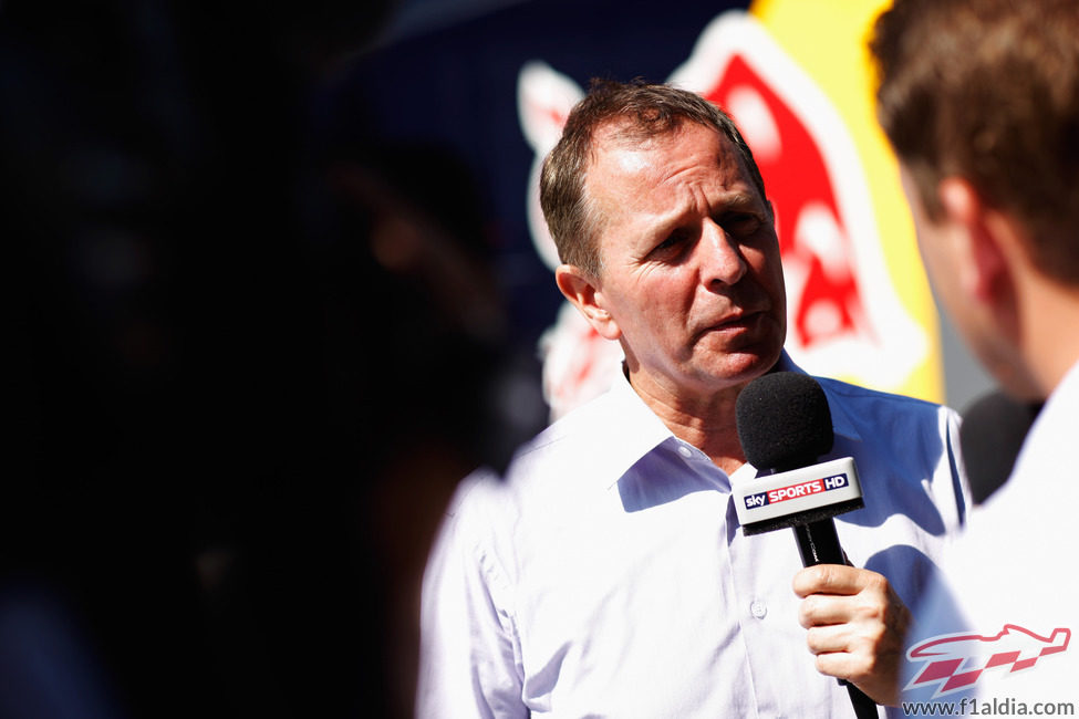 Martin Brundle, reportero de SkySportsF1