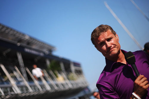 David Coulthard, reportero de la BBC