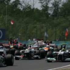 Nico Hülkenberg, Sergio Pérez, Nico Rosberg, Paul di Resta...