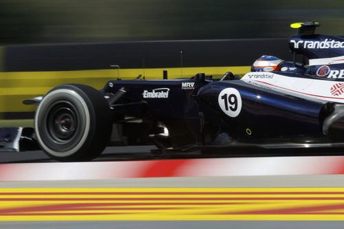 Valtteri Bottas volvió a suvirse a FW34 en Hungría