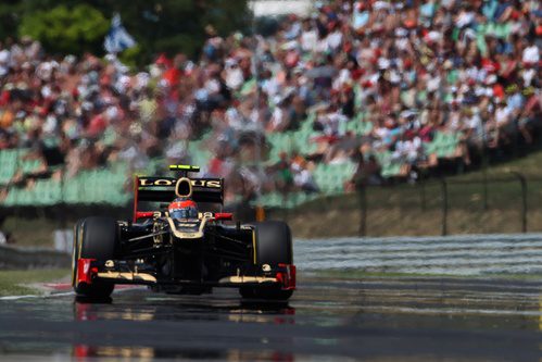 Romain Grosjean prueba los blandos en los Libres 3