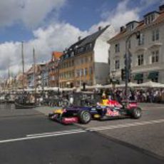 Copenhague recibe a David Coulthard y su Red Bull