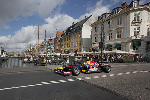 Copenhague recibe a David Coulthard y su Red Bull