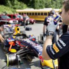 David Coulthard y Red Bull asaltan Nueva York