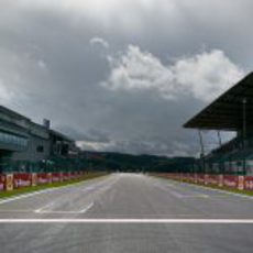 Recta principal de Spa-Francorchamps